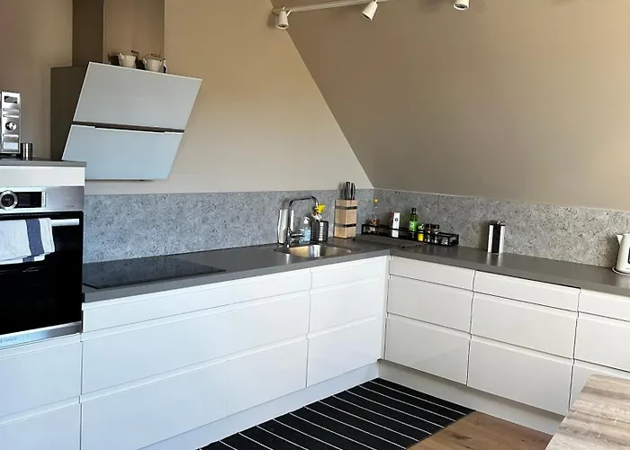 Modern Penthouse In Sandviken شقة برغن